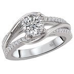 LaVie Classic Semi-Mount Diamond Ring 115409-100