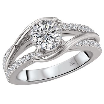 Classic Semi-Mount Diamond Ring 115409-100