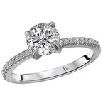 LaVie Classic Semi-Mount Diamond Ring 115427-RD100