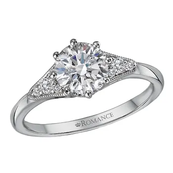 Semi-Mount Diamond Engagement Ring 160194-RD100