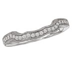 LaVie Curved Wedding Band 115170-100W