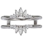 LaVie Diamond Wrap Ring with Guard 113917-WRAP