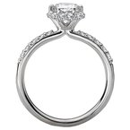 LaVie Halo Semi-Mount Diamond Ring 115460-RD075