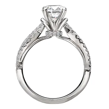 Diamond Semi-Mount Engagement Ring 160171-RD100