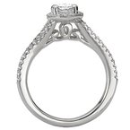 LaVie Split Shank Semi-Mount Diamond Ring 115327-100