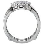 LaVie Diamond Wrap Wedding Band with Guard 113932-WRAP