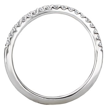 Curved Wedding Band 115462-W