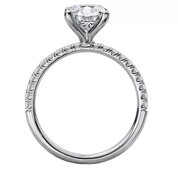 Semi-Mount Diamond Engagement Ring 160214-RD150PT