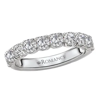 Diamond Band Semi-Mount Engagement Ring 160361-EM200