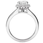 LaVie Halo Semi-Mount Diamond Ring 115404-RD100