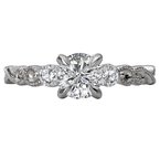 LaVie Classic Semi-Mount Diamond Ring 115472-RD075