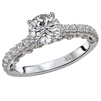 Classic Semi-Mount Diamond Ring 115306-100