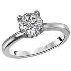 LaVie Peg Head Semi-Mount Diamond Ring 115424-100