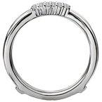LaVie Diamond Wrap Wedding Ring with Guard 113925-WRAP