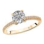 LaVie Classic Semi-Mount Diamond Ring 115427-RD100Y