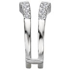 LaVie Diamond Wrap Wedding Band with Guard 113936-WRAP