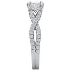 LaVie Split Shank Semi-Mount Diamond Ring 115406-100