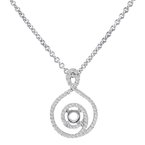 Cherie Dori Pendant LGP0144W-SM