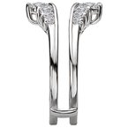 LaVie Diamond Wrap Wedding Ring with Guard 113935-WRAP