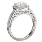 LaVie Halo Semi-Mount Diamond Ring 115071-100
