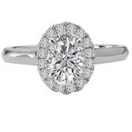 LaVie Halo Semi-Mount Diamond Ring 115337-100