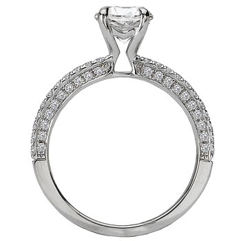 Classic Semi-Mount Diamond Ring 115308-100