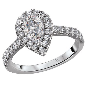 Halo Semi-Mount Diamond Ring 115450-PS100