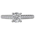 LaVie Classic Semi-Mount Diamond Ring 115305-075
