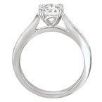 LaVie Peg Head Semi-Mount Diamond Ring 115005-100
