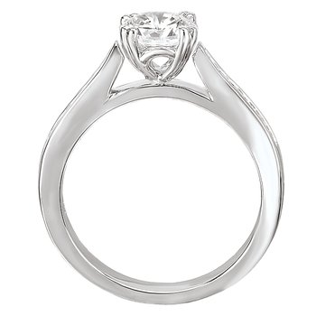 Peg Head Semi-Mount Diamond Ring 115005-100
