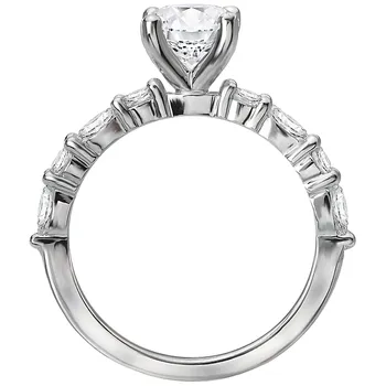 Classic Semi-Mount Diamond Ring 160052-RD100