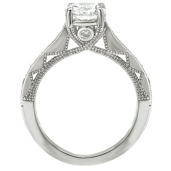 Classic Semi-Mount Diamond Ring 115200-RD100