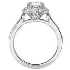 LaVie Halo Semi-Mount Diamond Ring 115402-100