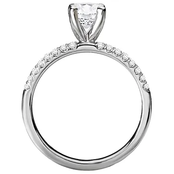 Semi-Mount Diamond Engagement Ring 160123-OV100