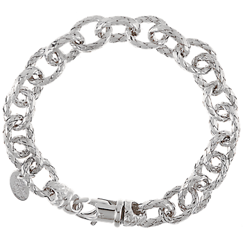 Oval Sterling Traversa Link Bracelet VHB 893