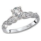 LaVie Classic Semi-Mount Diamond Ring 115479-OV075