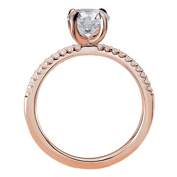 Classic Semi-Mount Diamond Ring 115427-RD100R