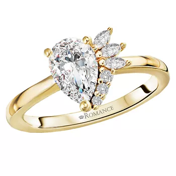 Diamond Semi-Mount Engagement Ring 160159-PS100Y