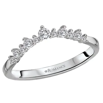 *** Lab Grown Diamond *** Diamond Nesting Wedding Band 160070-W1LG