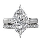 LaVie Halo Semi Mount Ring 115473-RD075