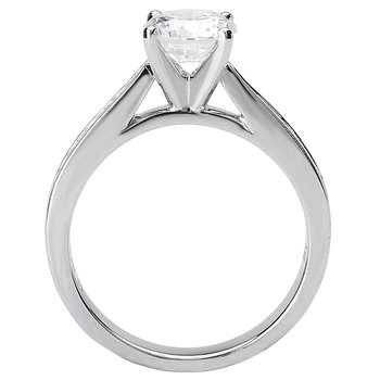 Peg Head Semi-Mount Diamond Ring 116080-050S