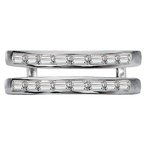 LaVie Diamond Wrap Wedding Band with Guard 113913-WRAP