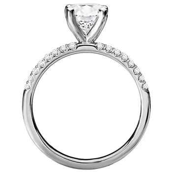 Semi-Mount Diamond Engagement Ring 160123-RD100