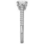 LaVie Peg Head Semi-Mount Diamond Ring 115416-100