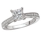 LaVie Classic Semi-Mount Diamond Ring 115200-PC100