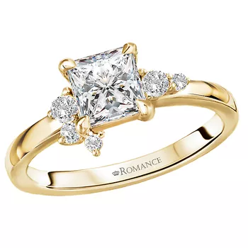 Diamond Semi-Mount Engagement Ring 160157-PC100Y