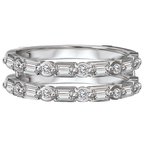 LaVie Diamond Wrap Ring with Guard 113915-WRAP