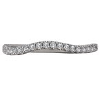 LaVie Curved Wedding Band 115462-W