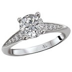 LaVie Classic Semi-Mount Diamond Ring 115434-RD100