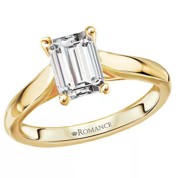 Solitaire Semi-Mount Diamond Ring 160064-EM100Y